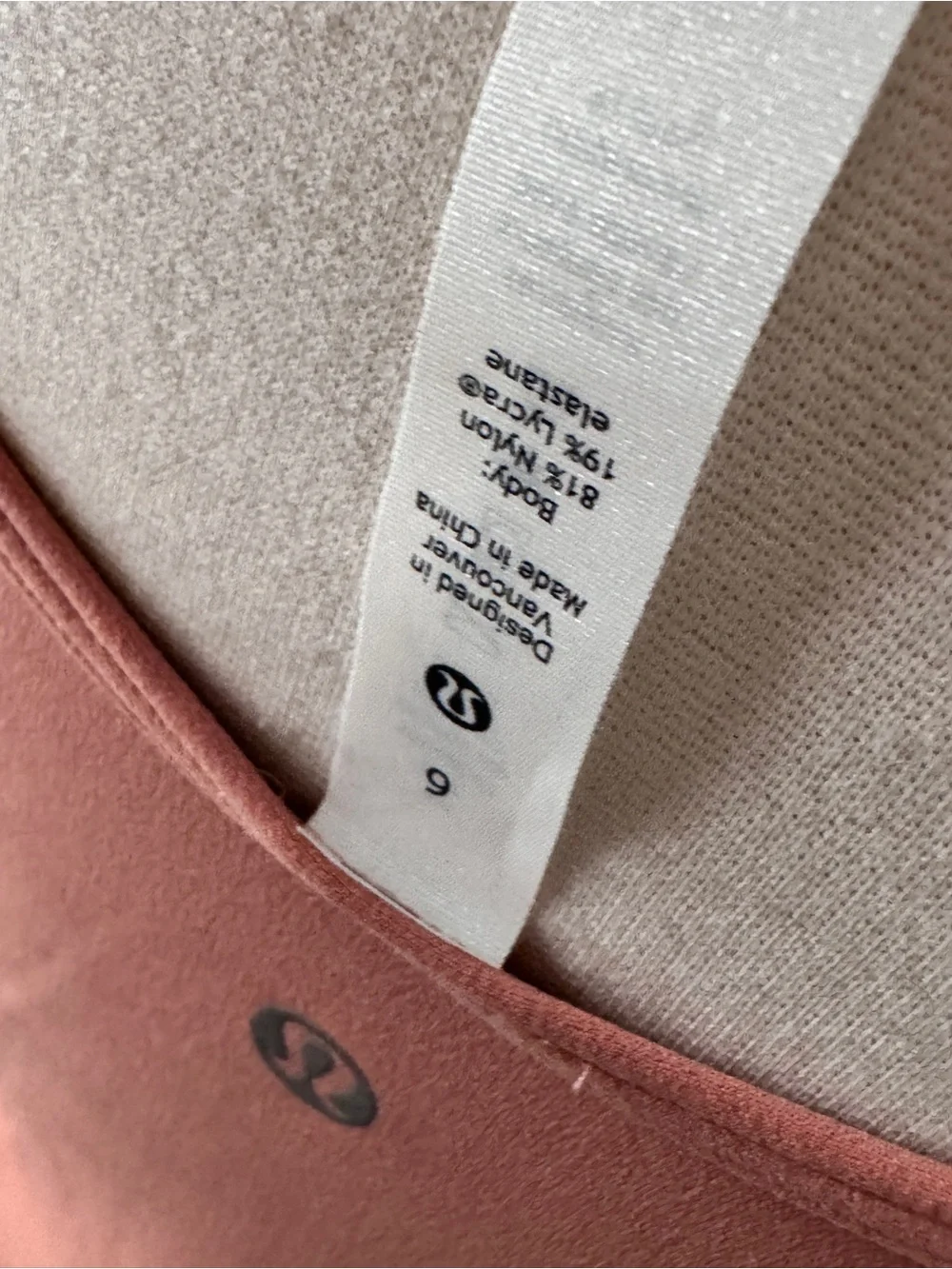 Lululemon Align Long Sleeve Top in Pink Savannah